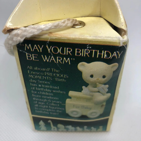 5/$25 
Enesco Precious Moments Birthday Series 15938 Bear For Baby 1985  Vintage - Picture 5 of 8